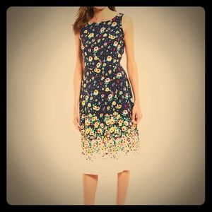 Karl Lagerfeld Paris Floral Midi Dress size 0